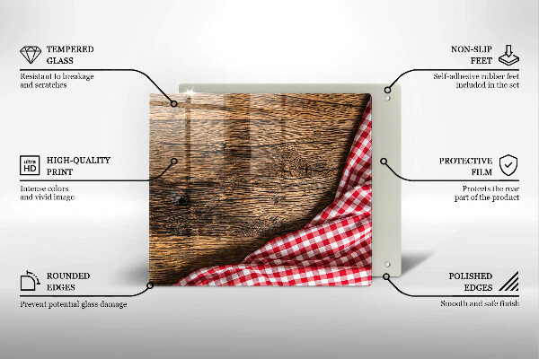 Copertura piano cottura Tavolo di legno