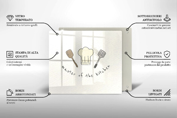 Copertura piano cottura Master of the Kitchen