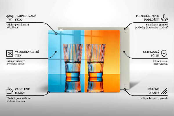 Copertura piano induzione Due bicchieri d'acqua