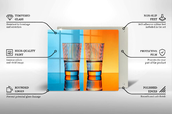 Copertura piano induzione Due bicchieri d'acqua