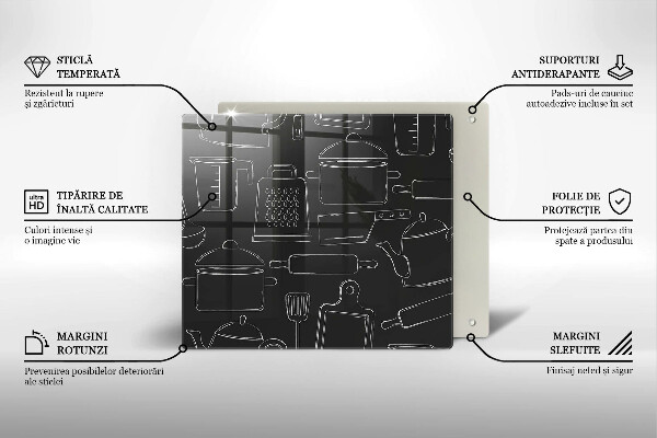 Copertura piano induzione Accessori da cucina dei cartoni animati