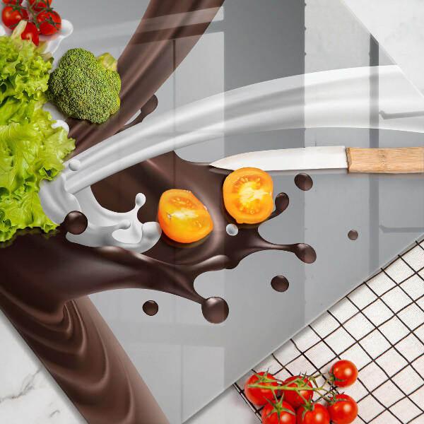 Copertura piano induzione Latte e cioccolato