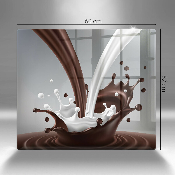 Copertura piano induzione Latte e cioccolato