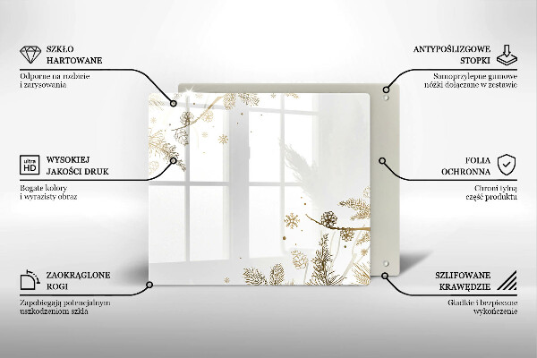 Copertura piano induzione Decorazioni invernali