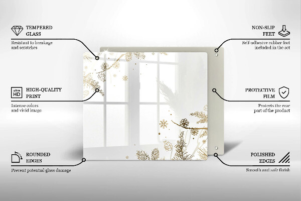 Copertura piano induzione Decorazioni invernali