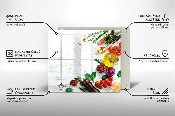 Copertura piano induzione Verdure e spezie