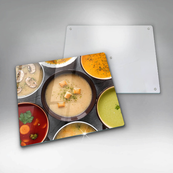 Copertura piano induzione Zuppe colorate