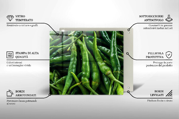 Proteggi piano induzione Baccelli di piselli