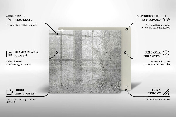 Proteggi piano induzione Struttura concreta
