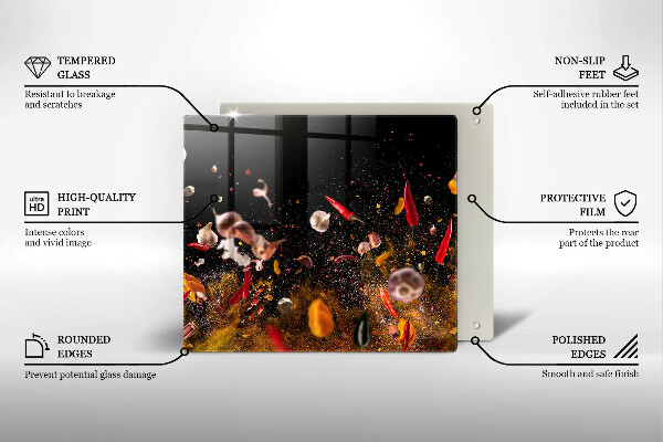 Copertura piano induzione Spezie piccanti