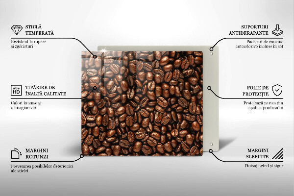 Copertura piano induzione Chicchi di caffè