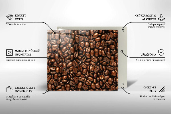 Copertura piano induzione Chicchi di caffè