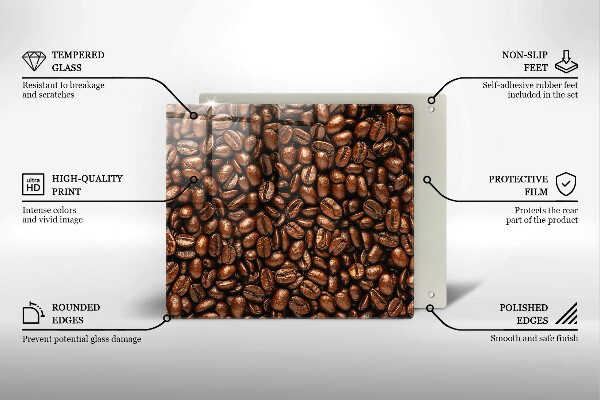 Copertura piano induzione Chicchi di caffè