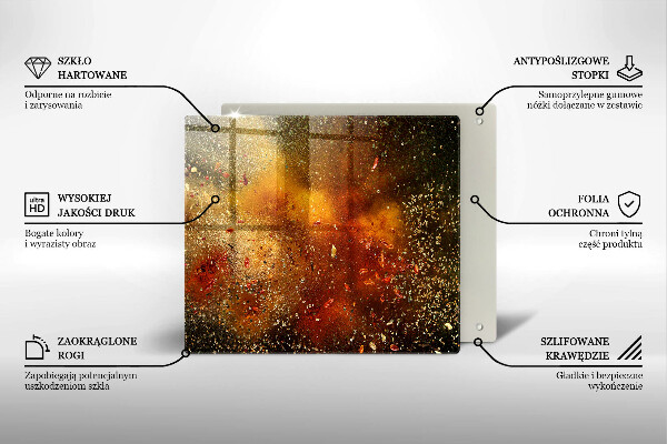 Copertura piano induzione Spezie colorate