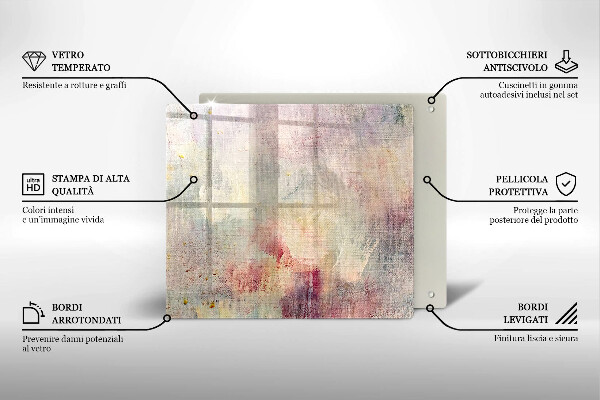 Proteggi piano induzione Fondo di struttura della vernice