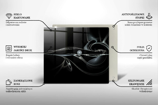 Copertura piano induzione Astrazione moderna
