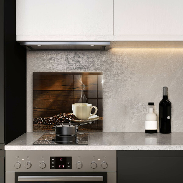 Copri piano cottura Tazzina da caffè in legno