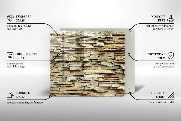 Copri piano cottura Pietre decorative