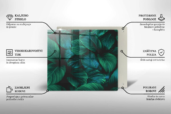 Copertura piano induzione Foglie della giungla