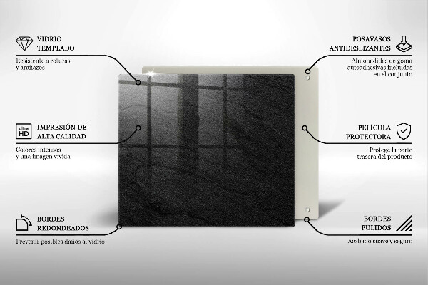 Copri piano cottura Trama di pietra