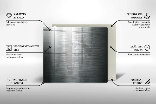 Copri piano cottura Struttura del metallo