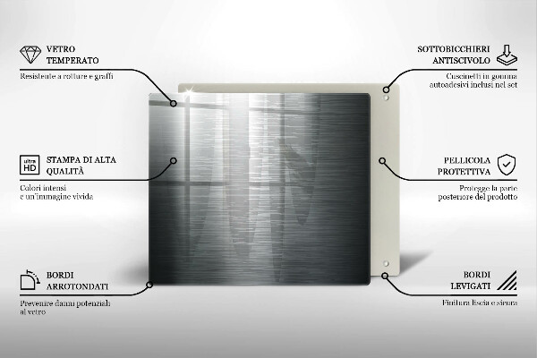 Copri piano cottura Struttura del metallo