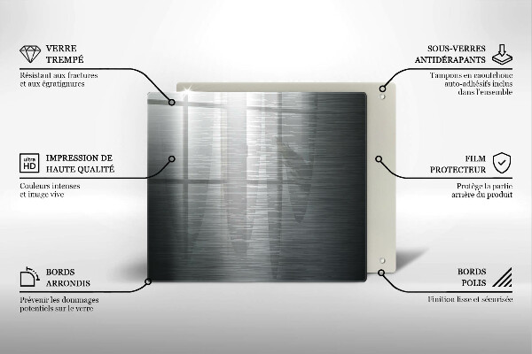 Copri piano cottura Struttura del metallo