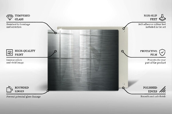 Copri piano cottura Struttura del metallo