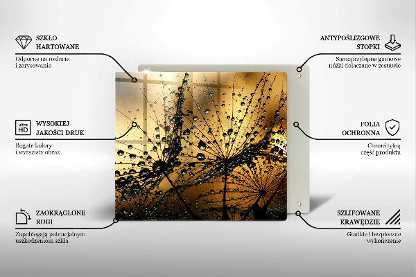 Copertura piano induzione Rugiada e denti di leone