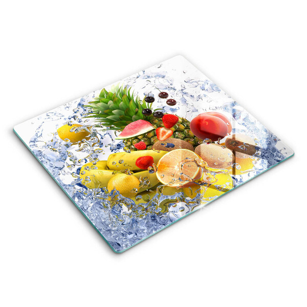 Copri piano cottura Frutta succosa e acqua