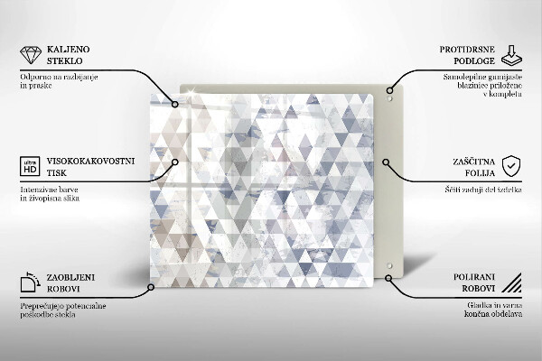 Proteggi piano induzione Modello triangoli