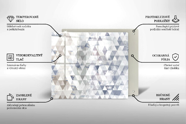 Proteggi piano induzione Modello triangoli