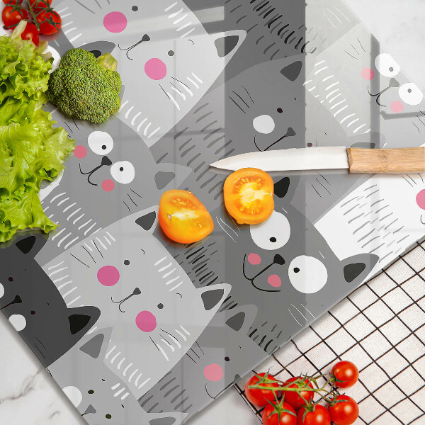 Copri piano cottura Illustrazione dei gatti