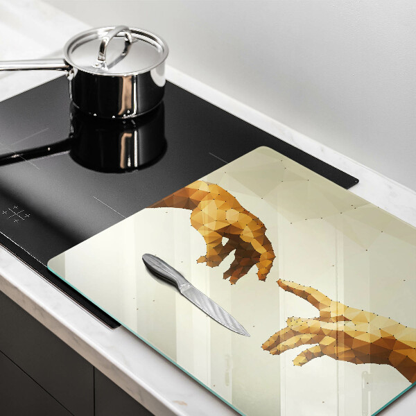 Copri piano cottura Creazione delle mani di Adamo
