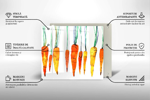 Copertura piano induzione Illustrazione della carota