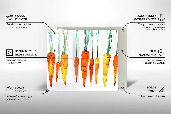 Copertura piano induzione Illustrazione della carota