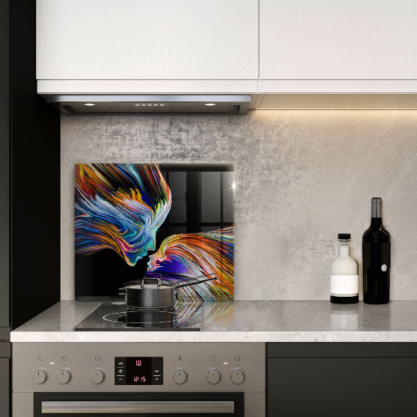 Copertura piano induzione Astrazione del bacio