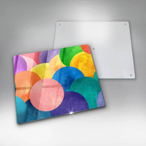 Copri piano cottura Cerchi colorati