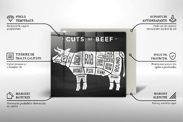 Copri piano cottura Manzo di carne di mucca