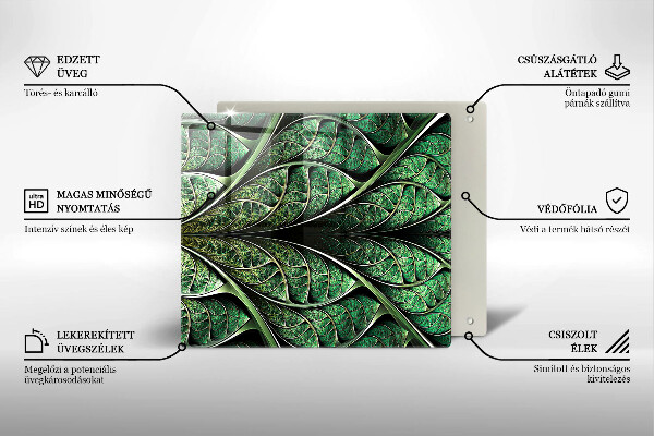 Copri piano cottura Struttura della nervatura fogliare