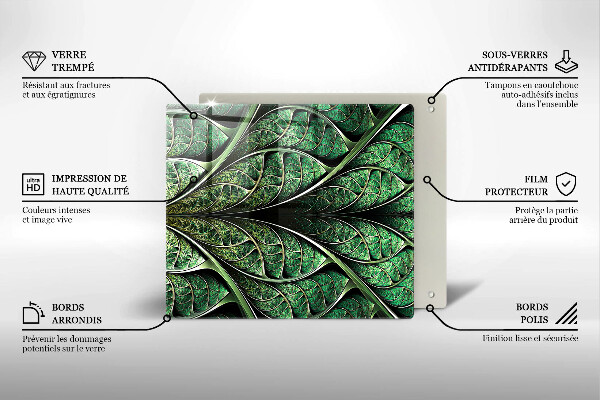 Copri piano cottura Struttura della nervatura fogliare