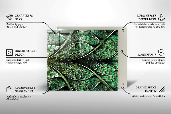 Copri piano cottura Struttura della nervatura fogliare