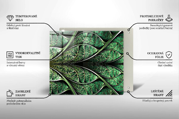 Copri piano cottura Struttura della nervatura fogliare