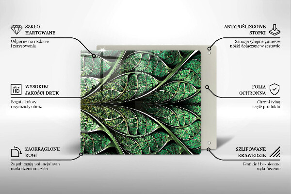 Copri piano cottura Struttura della nervatura fogliare