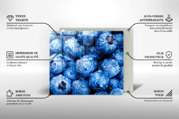 Copri piano cottura Mirtilli succosi