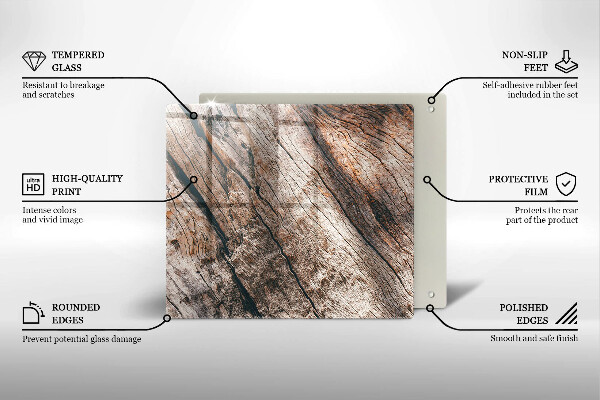 Copri piano cottura Struttura in legno