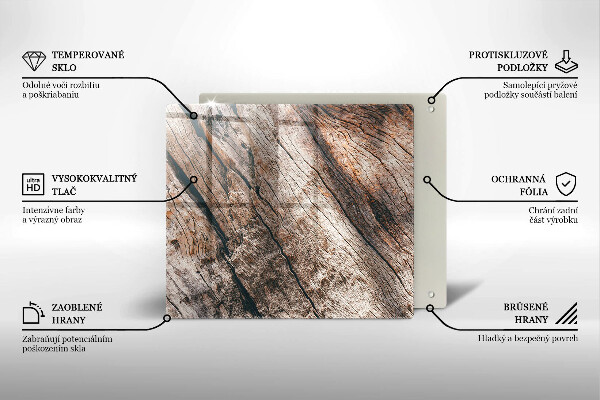 Copri piano cottura Struttura in legno