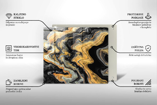 Copertura piano induzione Struttura astratta