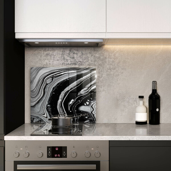 Copertura piano induzione Astrazione dell'inchiostro