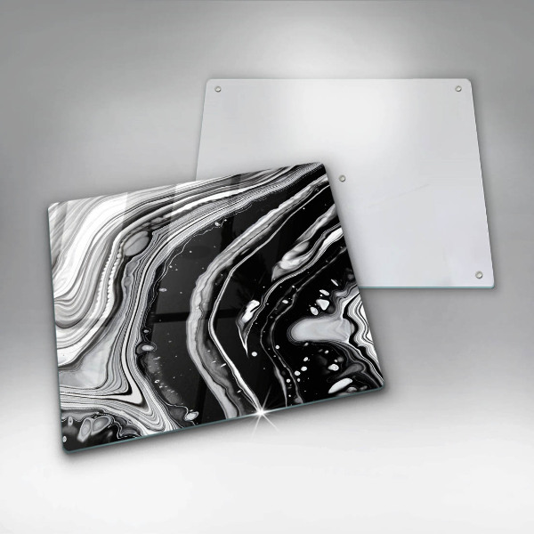 Copertura piano induzione Astrazione dell'inchiostro